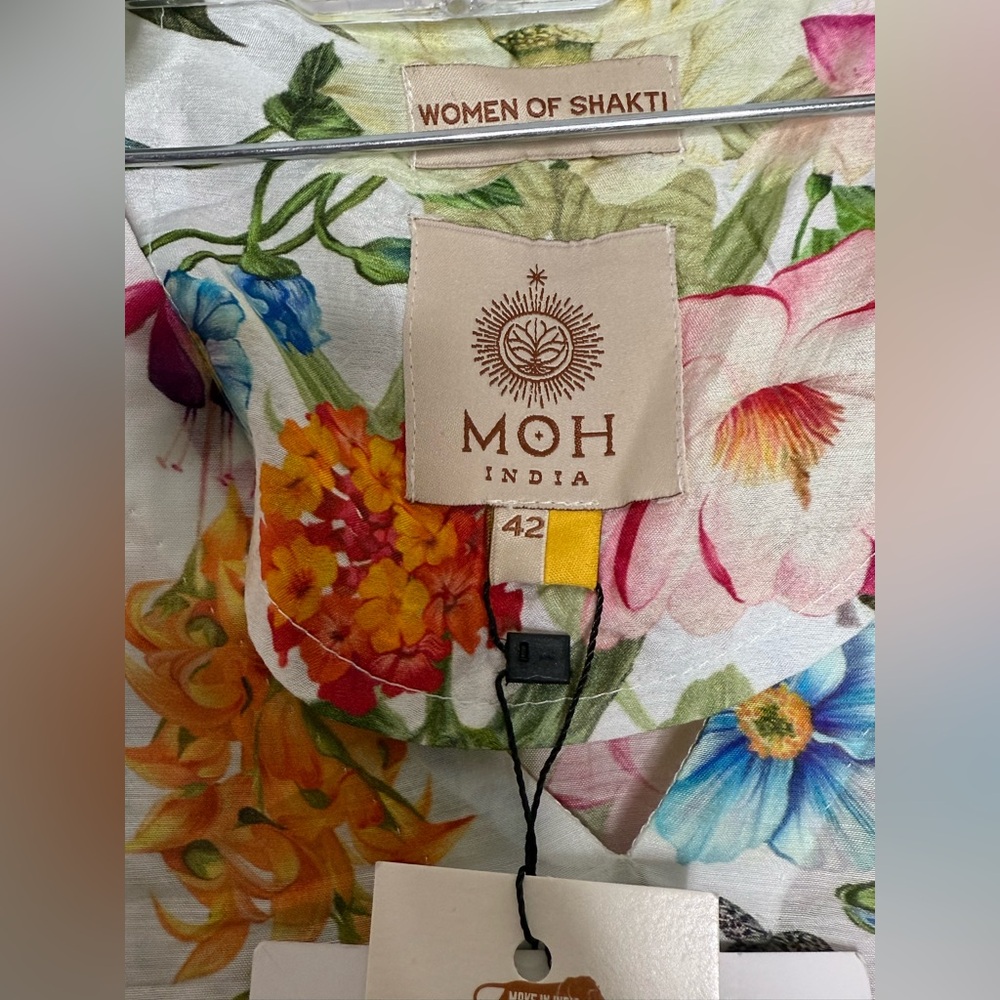 M.O.H India Home Garden Kaftan Tunic - Picture 6 of 7
